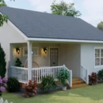 Tm studio 1 bedroom small house floor plan