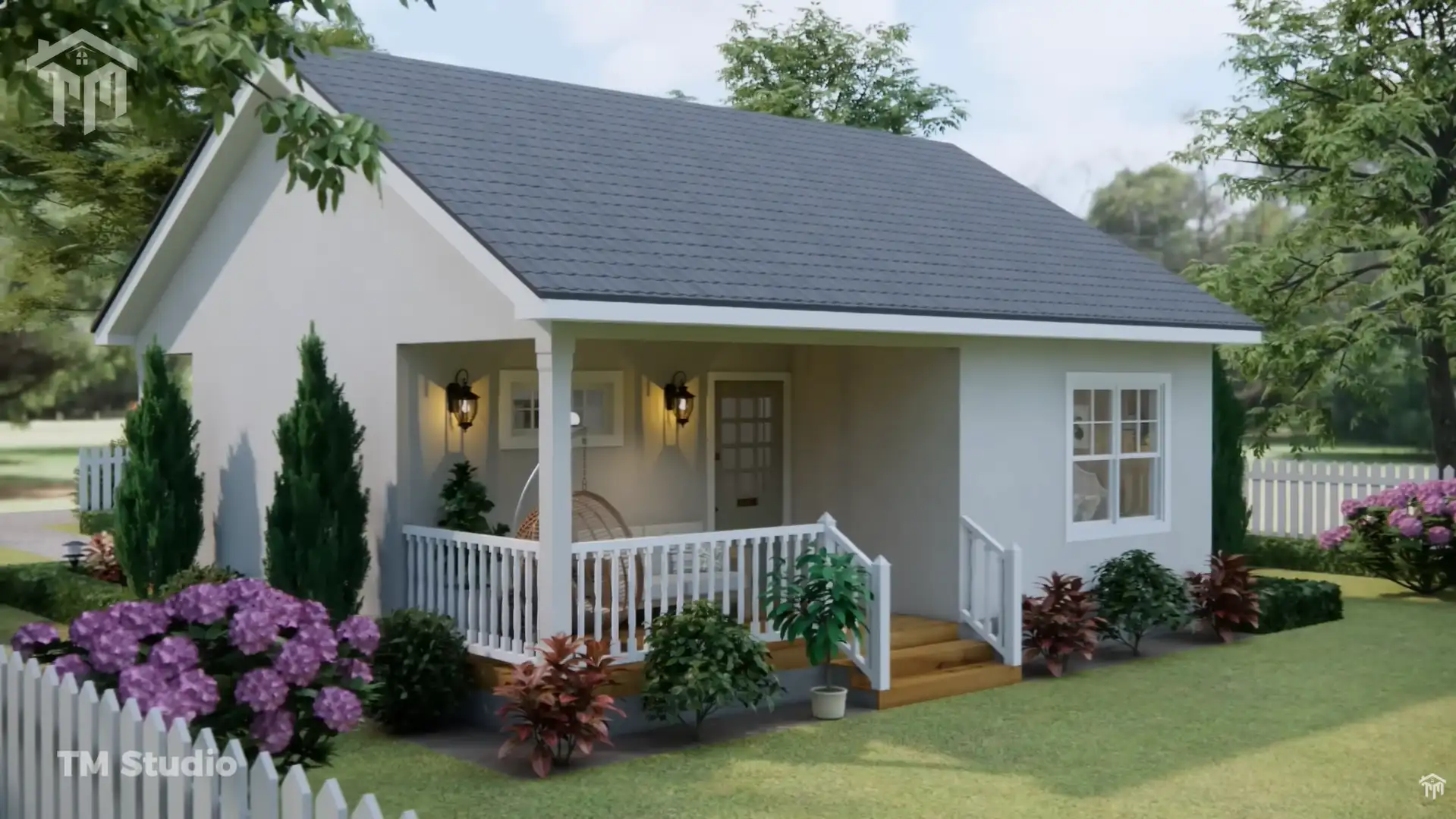 Tm studio 1 bedroom small house floor plan