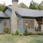 tm studio small house design (39'x 33') Small Farmhouse Design | A Warm and Cozy Retreat
