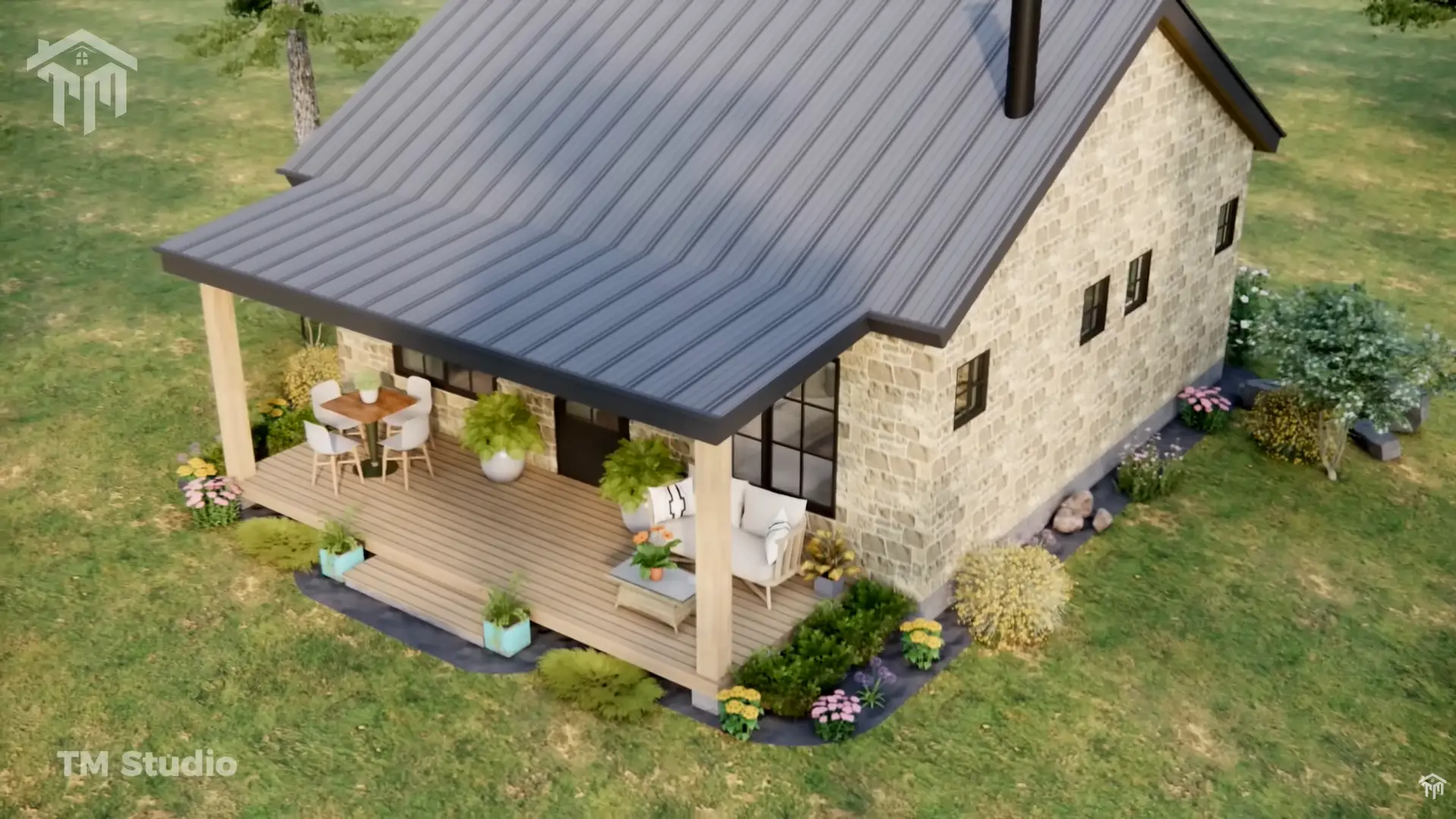 24'x23' A Cozy, Charming, and Sweet Tiny Home That Will Blow Your Mind