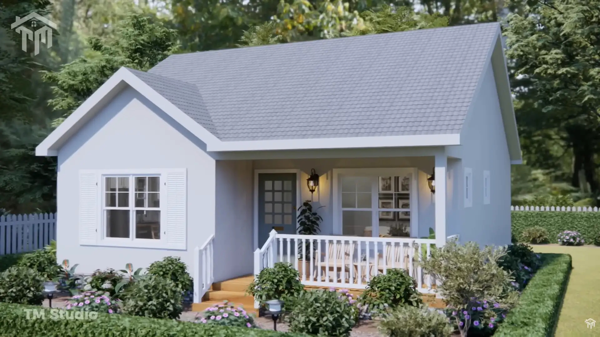 TM STUDIO Floor Plan 33'x30' (10x9m) This Small Home Has Everything You Need !!! It's PERFECT