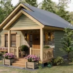 23'x23' (7x7m) This AMAZING Small House Breaks All Expectations tm studio small house design floor plan