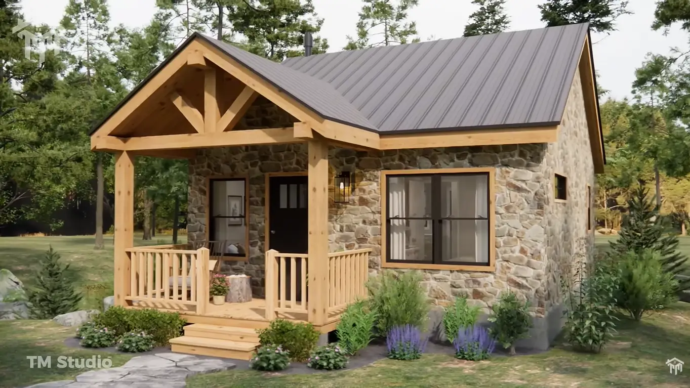 tm studio 1 bedroom house plan