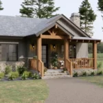 The Small House You’ve Been Dreaming Of: Sweet & Cozy Escape! (30'x36') tm studio 2 bedroom house plan