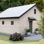 1 bedroom house plan 23'x26' The Perfect Small House for a Cozy Life | Small House Ideas