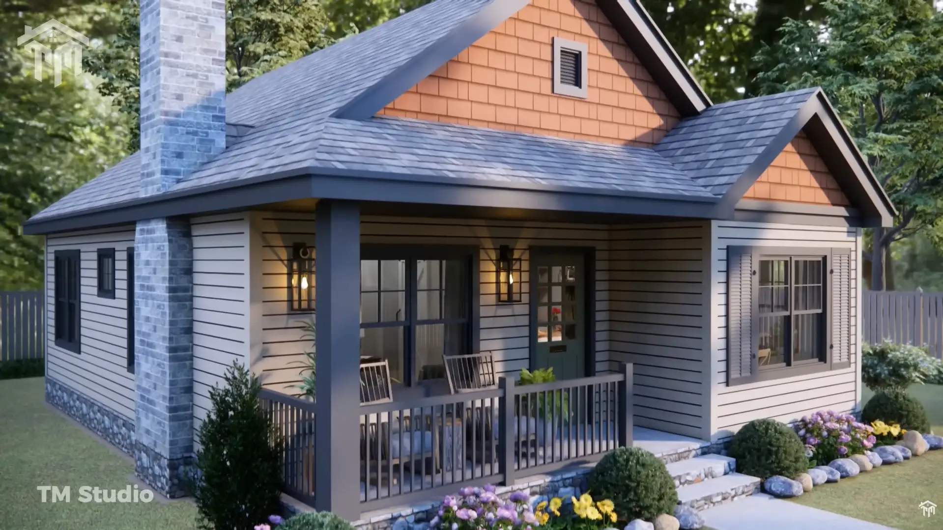 TM Studio small house design 26'x34' This AMAZING Small House Breaks All Expectations | Cozy & Perfect !!!