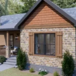 tm studio 2 bedroom house plan 830 Sq Ft (77m2) This Small House Has It All | Cozy and Charming...