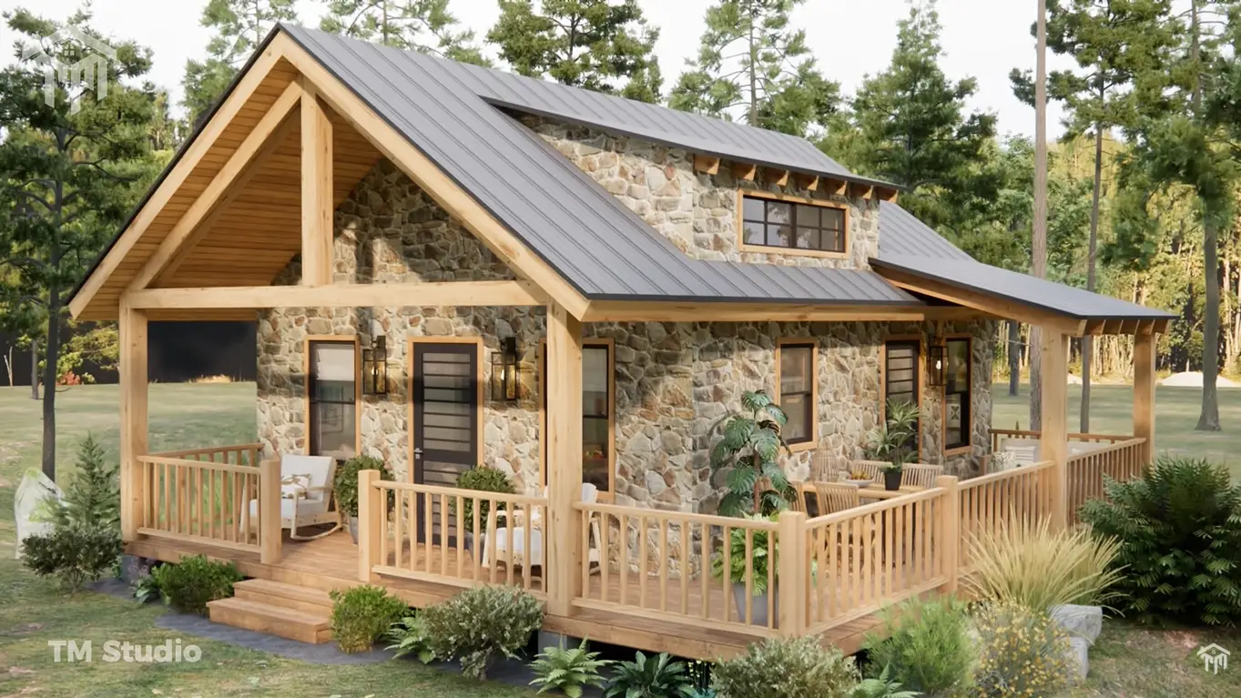 tm studio 2 bedroom house plan with loft bedroom