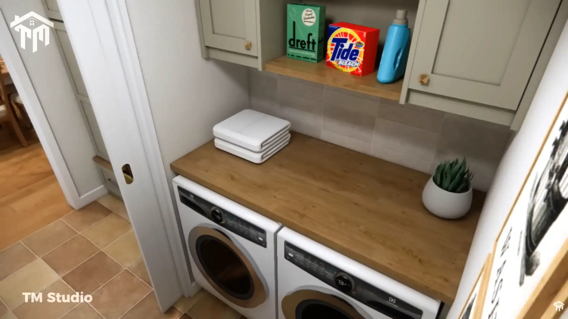 Tm studio 1 bedroom small house floor plan