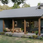 tm studio small house design (39'x 33') Small Farmhouse Design | A Warm and Cozy Retreat