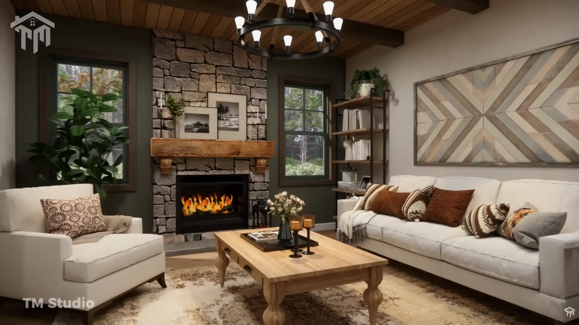 tm studio small house design 2 bedroom house plan