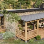 23'x20' (7x6m)Tiny Yet Beautiful: Discover This Small House floor plan TM Studio