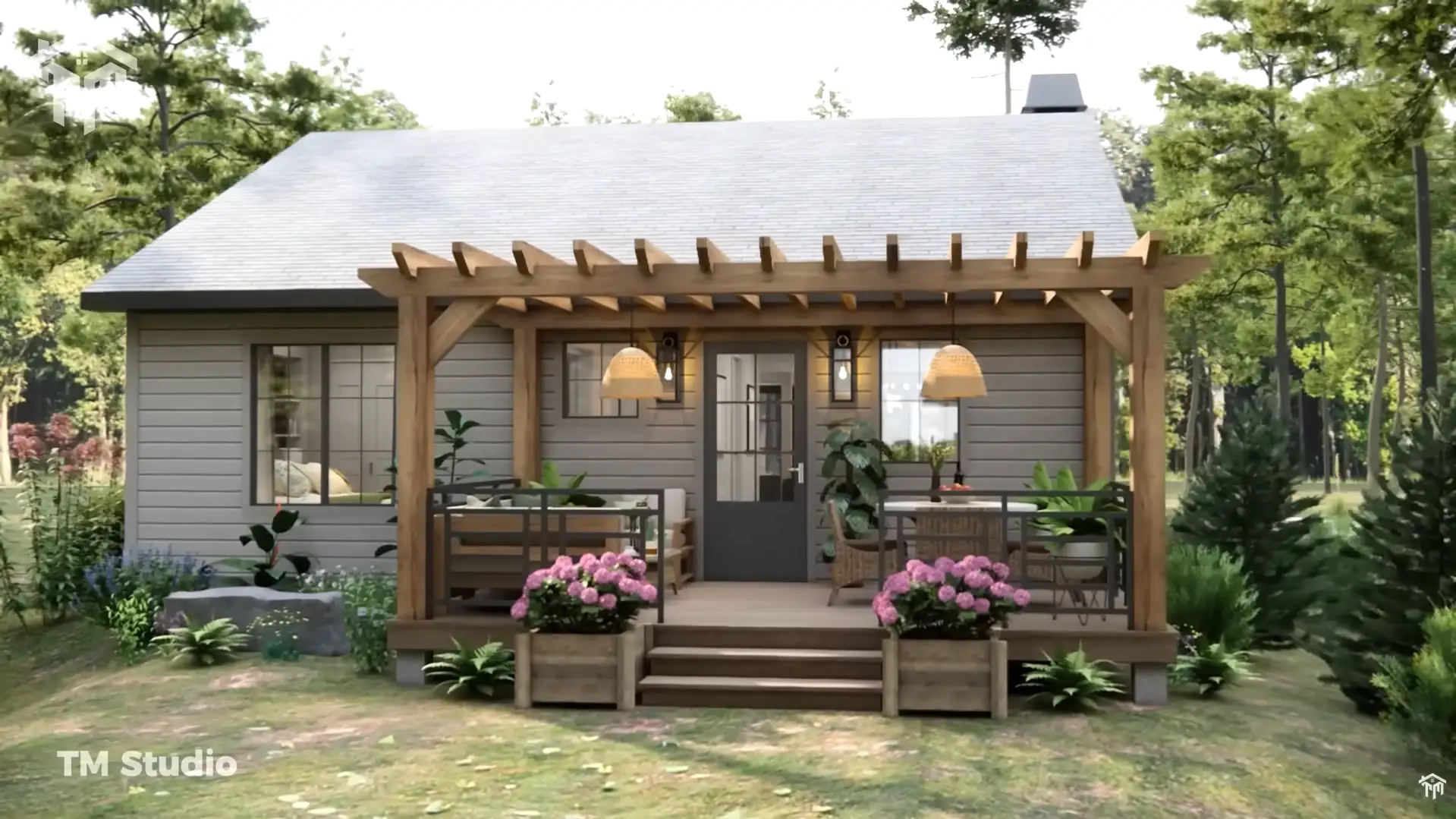 tm studio This COZY Small Home Will Make Your Heart MELT | A One-Level Masterpiece! floor plan