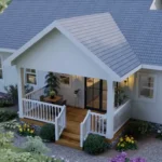 tm studio small house design 2 bedroom house plan
