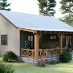 TM studio 33'x30' (10x9m) A Peaceful Cottage Retreat - Where Rustic Charm and Warmth Abound.
