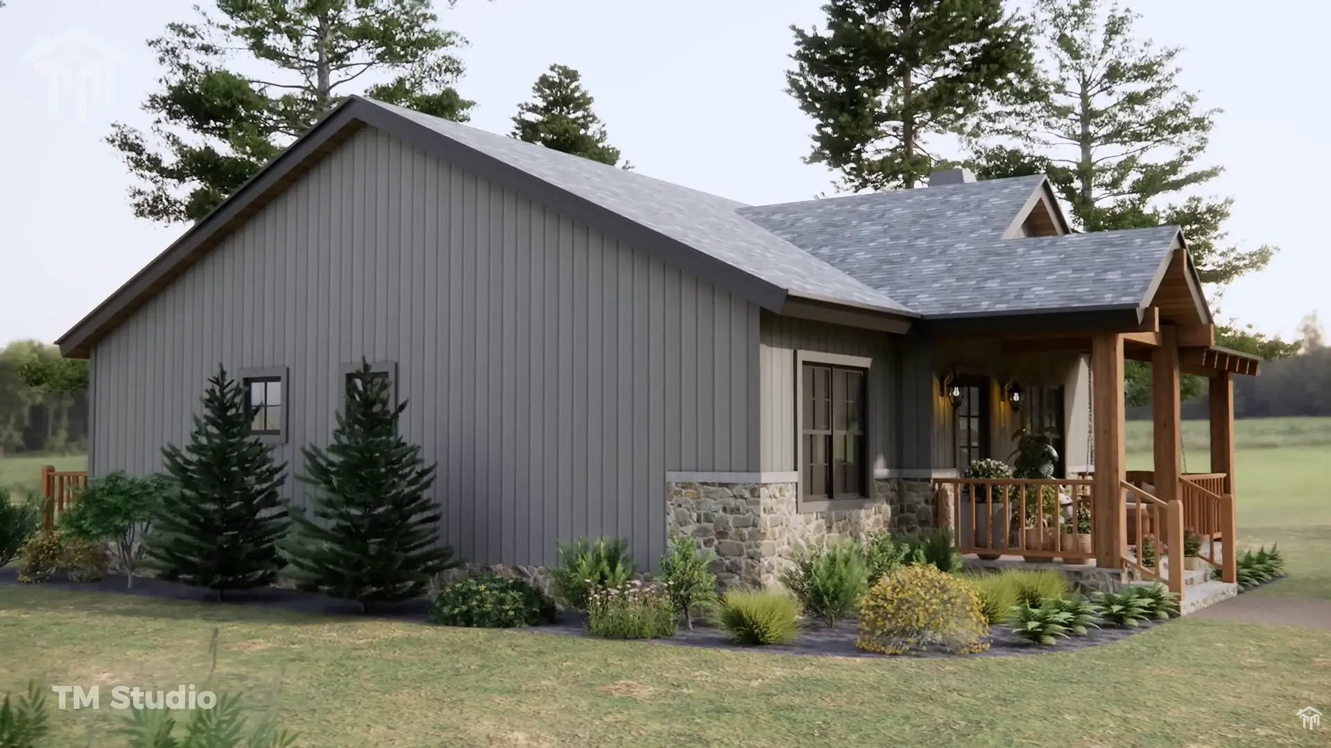 The Small House You’ve Been Dreaming Of: Sweet & Cozy Escape! (30'x36') tm studio 2 bedroom house plan