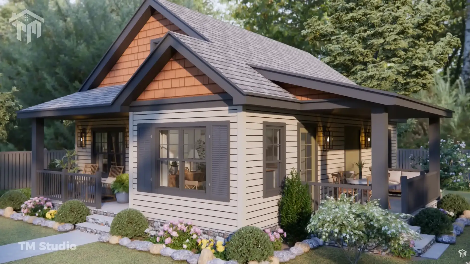 TM Studio small house design 26'x34' This AMAZING Small House Breaks All Expectations | Cozy & Perfect !!!