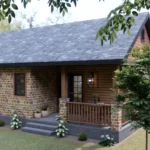 tm studio 2 bedroom house plan 830 Sq Ft (77m2) This Small House Has It All | Cozy and Charming...