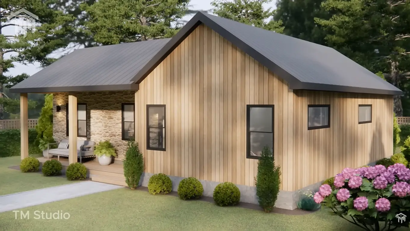 tm studio 2 bedroom house plan