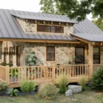 tm studio 2 bedroom house plan with loft bedroom