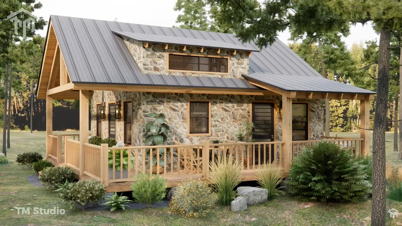 tm studio 2 bedroom house plan with loft bedroom