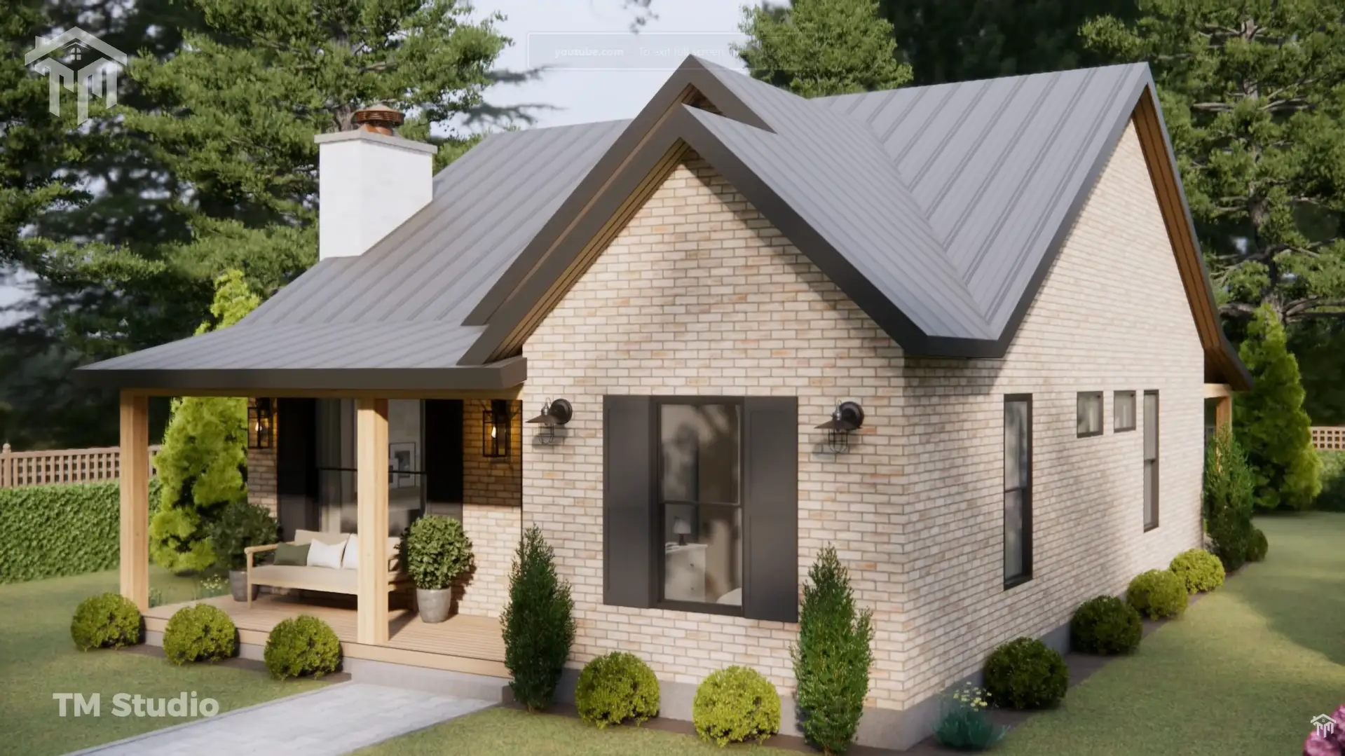 tm studio 2 bedroom house plan TM studio small HOuse Design