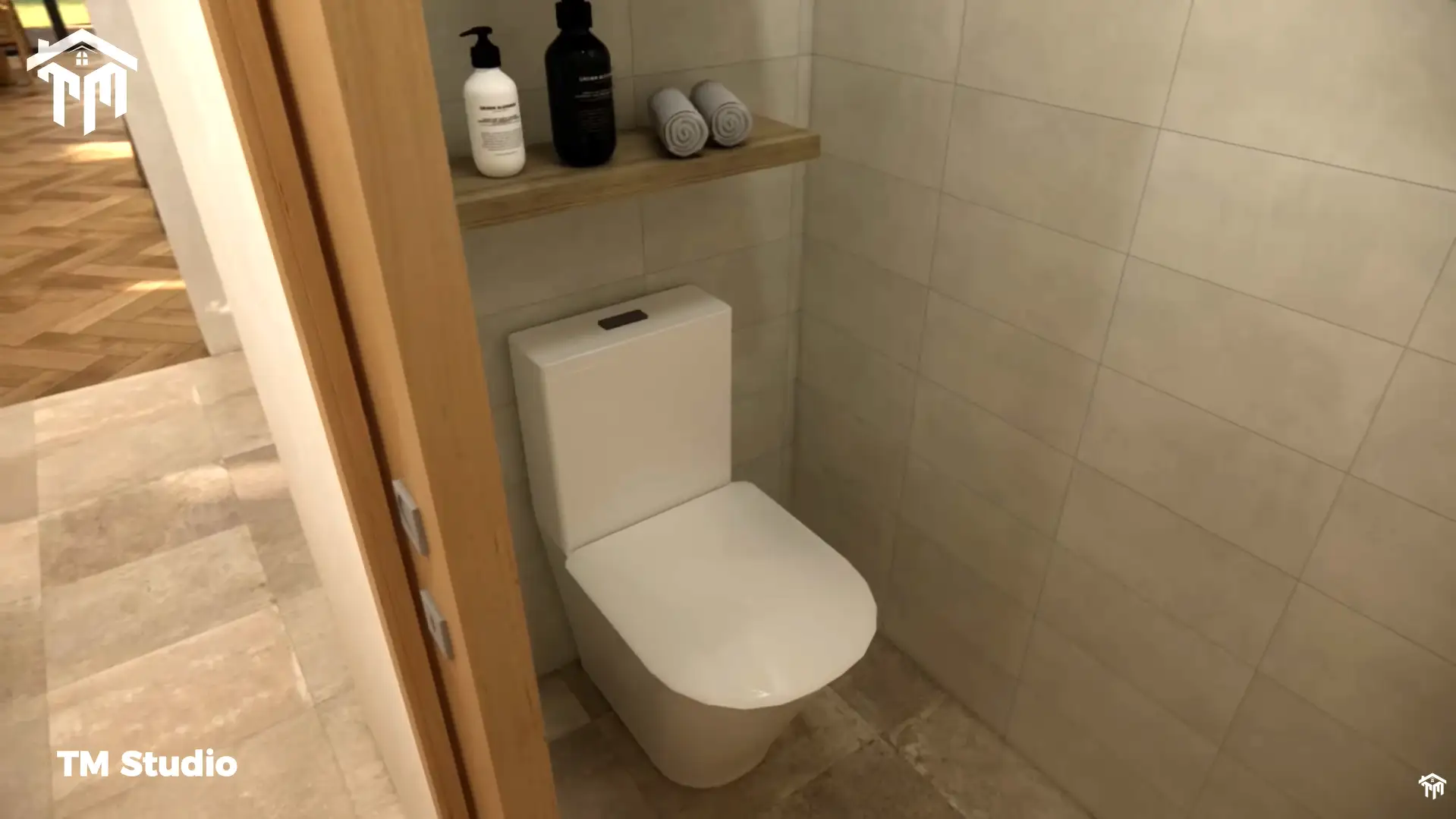 tm studio 39'x29' 2 bedroom house plan