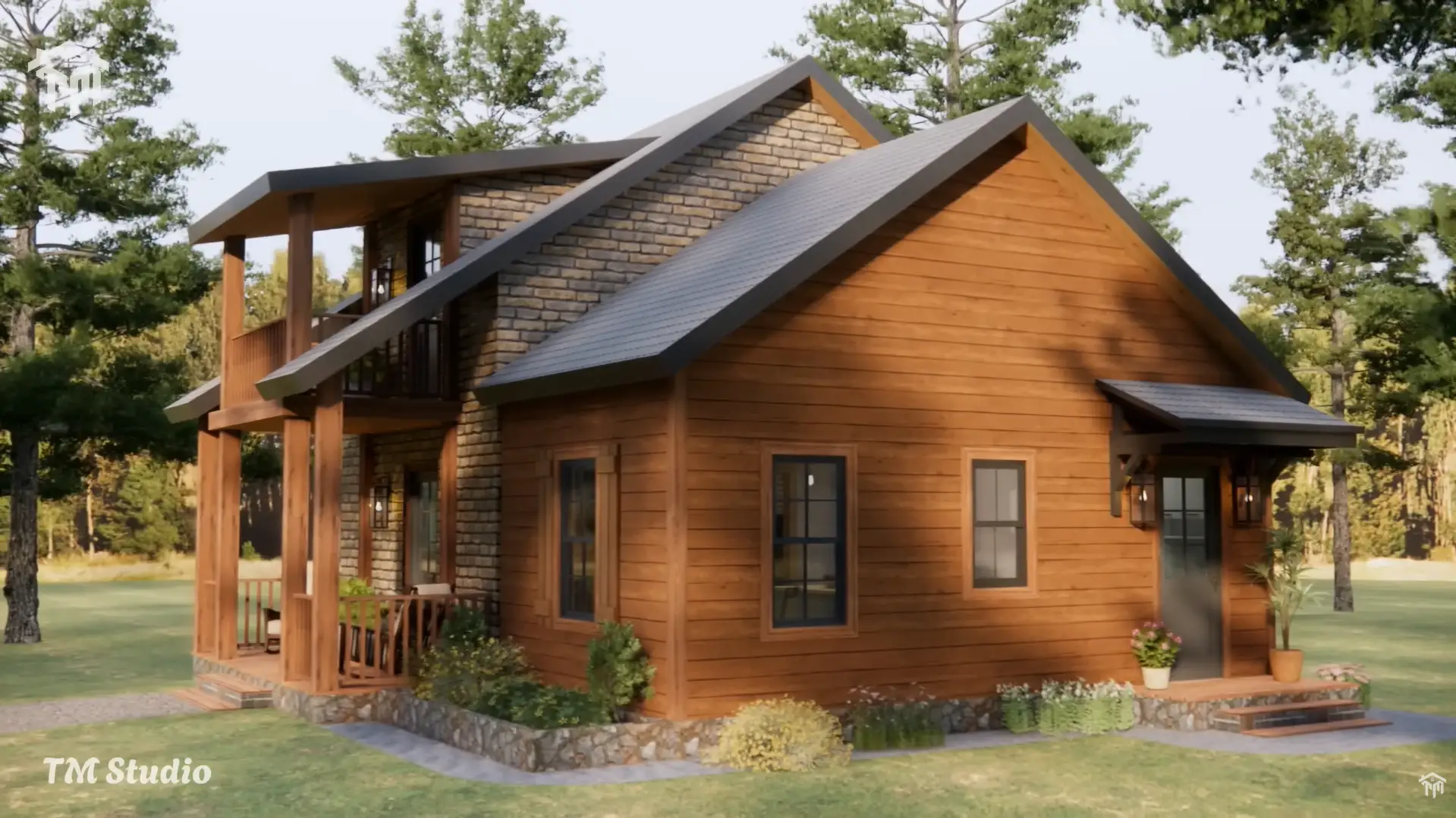 tm studio 2 bedroom house plan