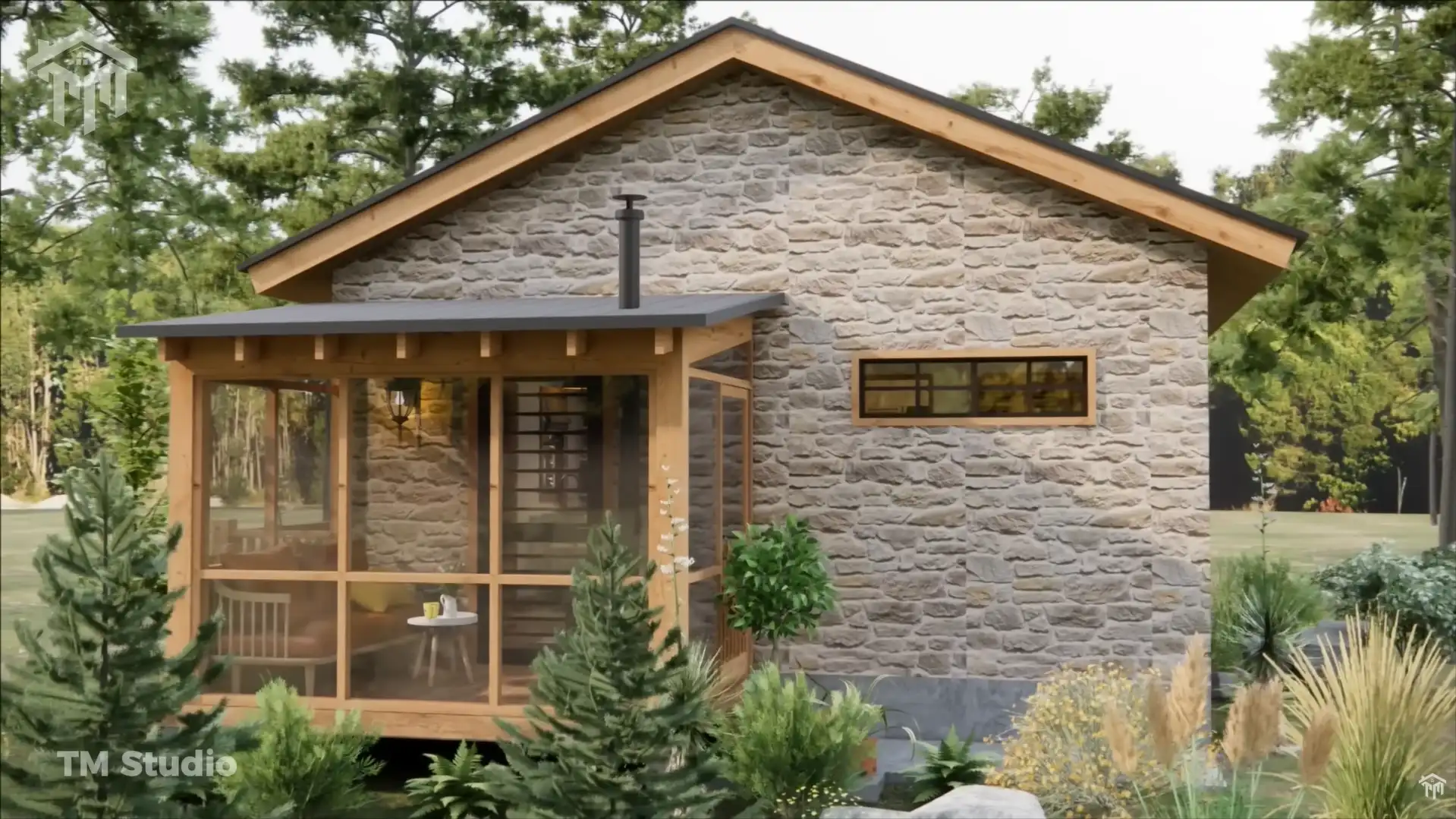 20'x20' (6x6m)Tiny But PERFECT – This Little Home Will AMAZE You