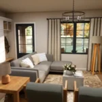 TM Studio small house design This Cozy 3-Bedroom Small Home Will Make You Say "WOW!" 39'x32' (12x10m)