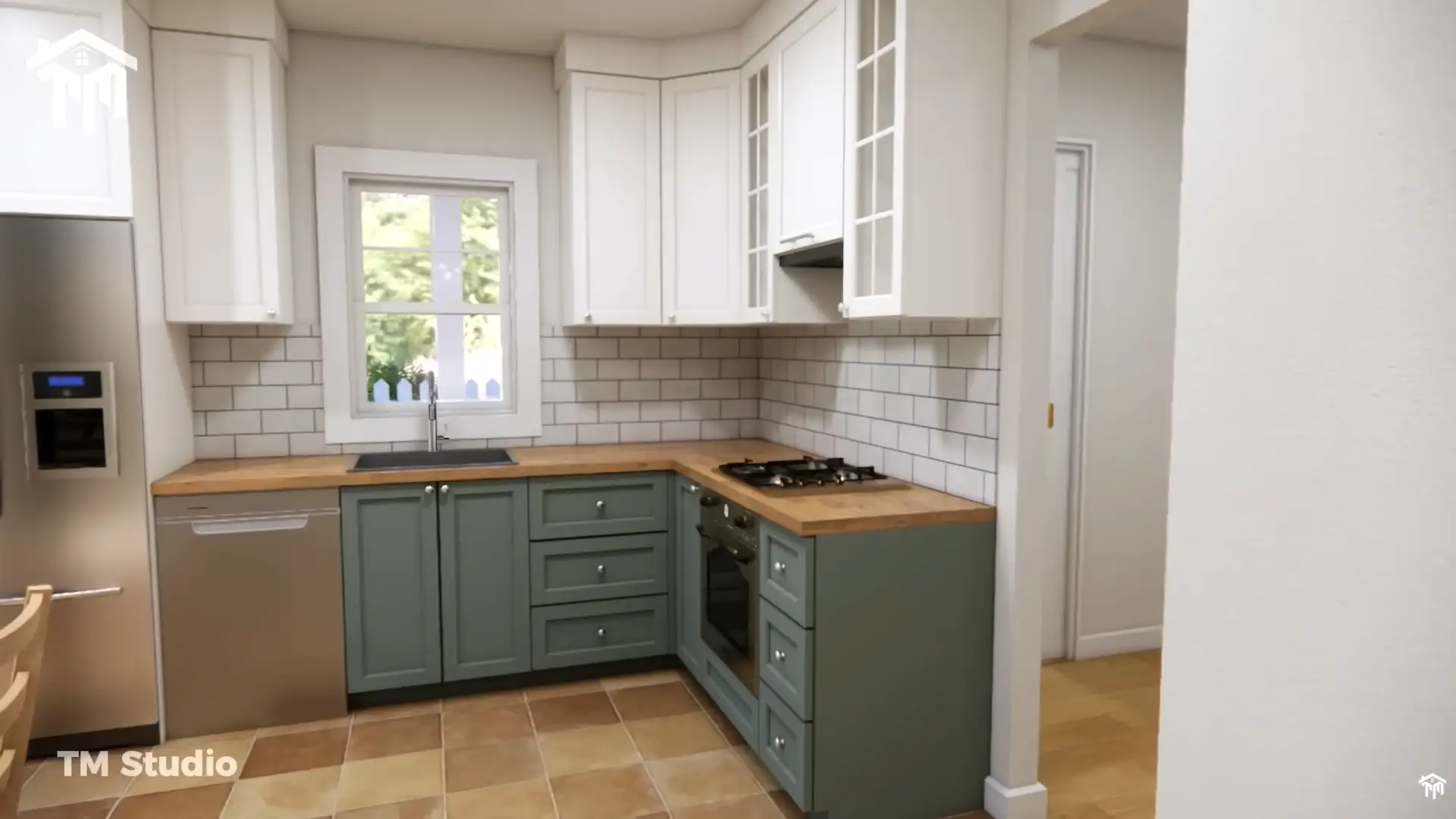 TM STUDIO Floor Plan 33'x30' (10x9m) This Small Home Has Everything You Need !!! It's PERFECT