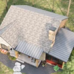 29'x36' (9x11m) What An Amazing Cabin Home | Cozy & Charm | 2-Bedroom Small House Floor plan TM Studio small house design