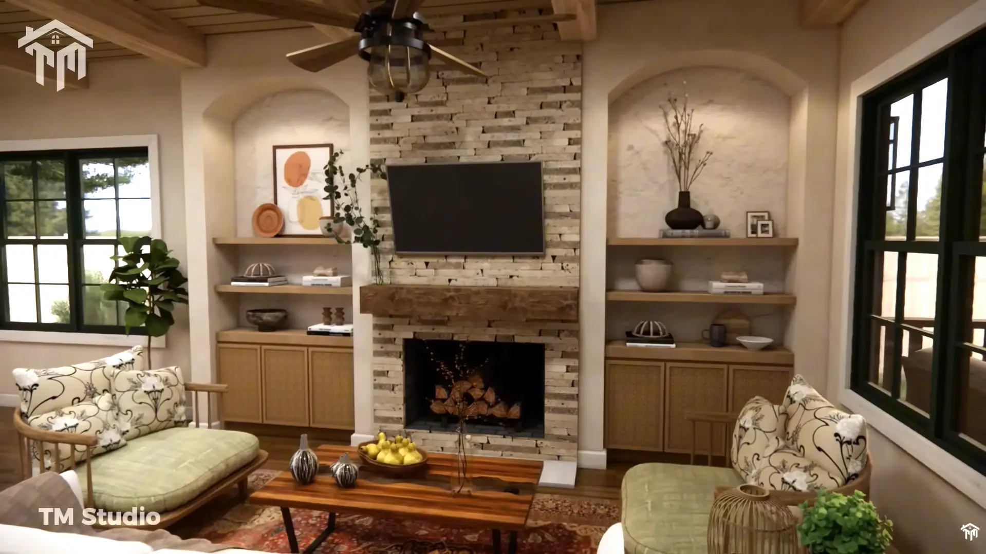 tm studio 2 bedroom 1 bathroom house plan