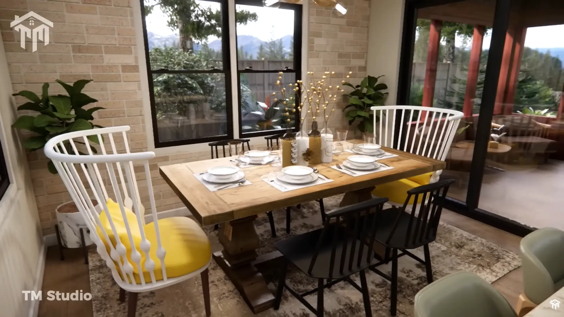 tm studio 2 bedroom 1 bathroom house plan Embracing Nature's Warmth and Radiance! Small House Design Ideas