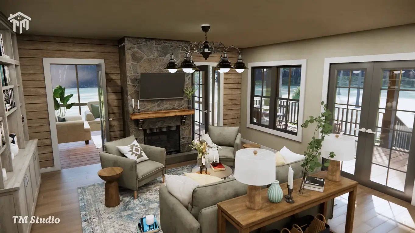 tm studio house plan 2 bedroom 2 bathroom