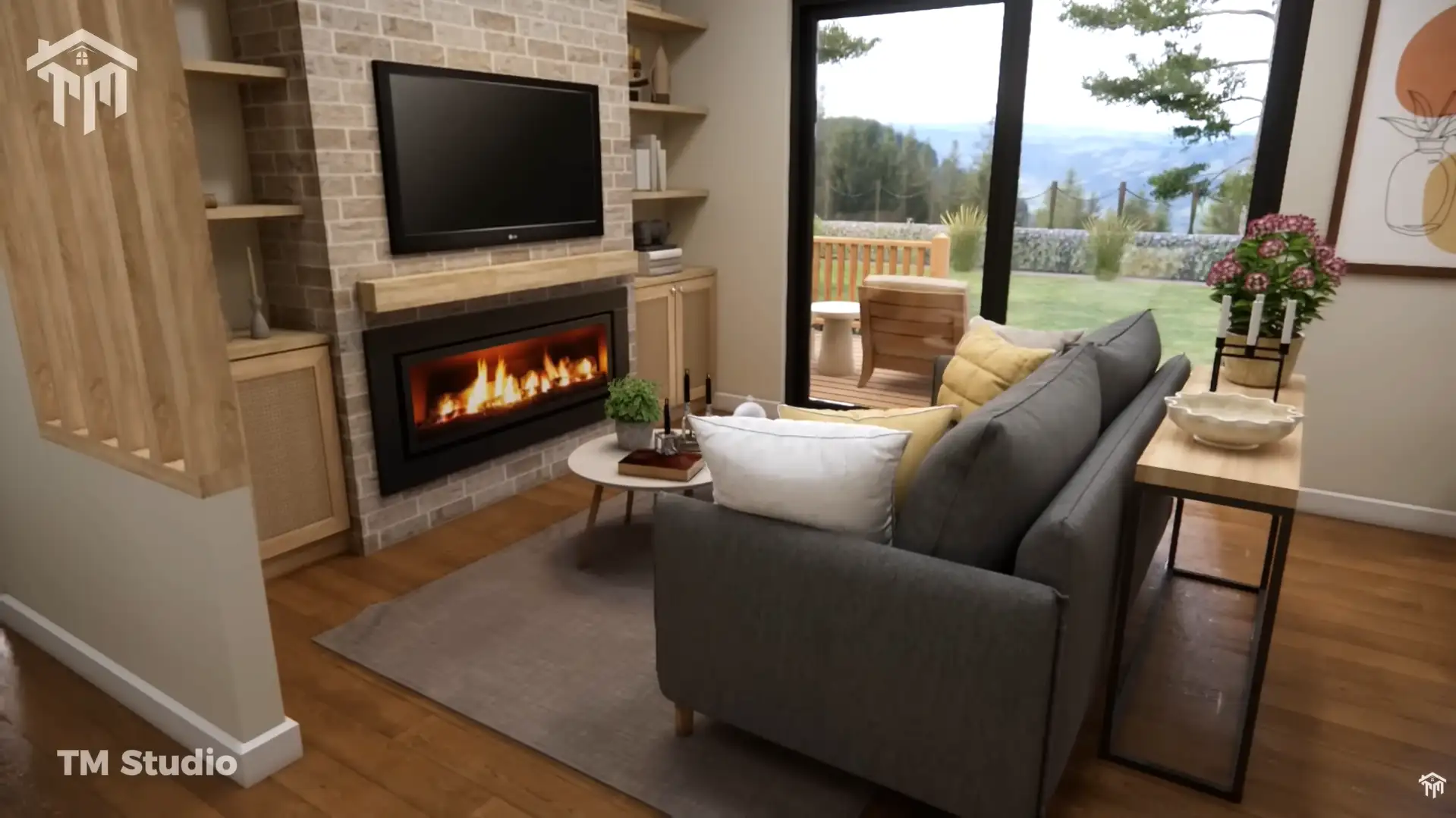 tm studio 2 bedroom 1 bathroom house plan TM STUDIO Small House Design