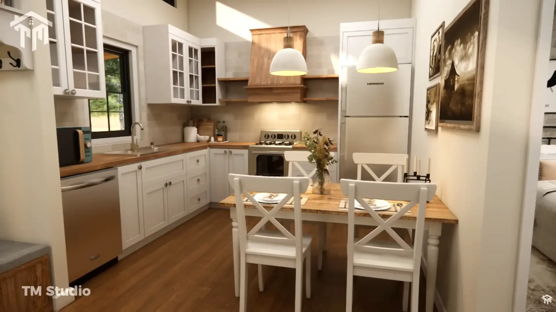 tm studio 2 bedroom house plan | TM Studio Small House Design