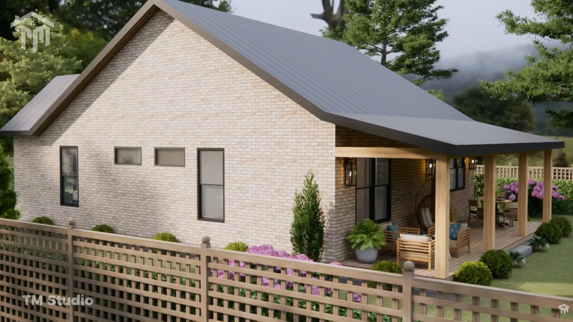 tm studio 2 bedroom house plan TM studio small HOuse Design