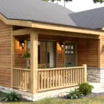 2 bedroom house plan by tm studio small house design