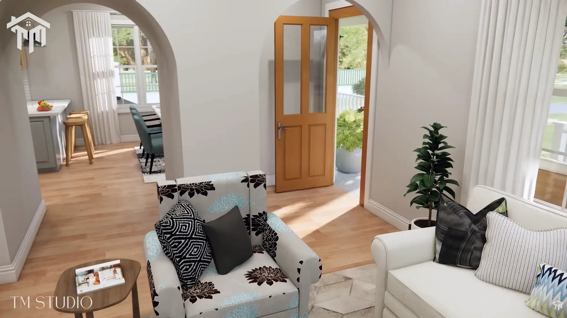 tm studio small house design 3 bedroom house Floor plan sale