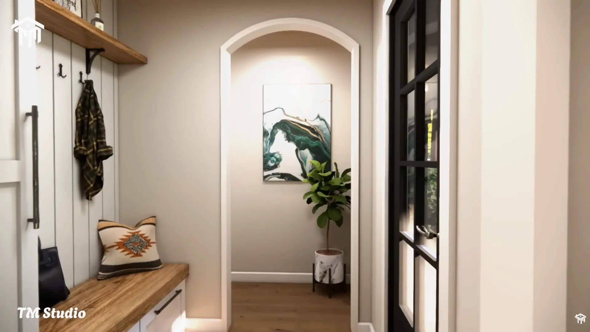 tm studio 2 bedroom cottage house floor plan