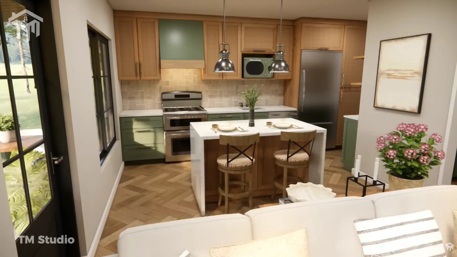 24'x23' A Cozy, Charming, and Sweet Tiny Home That Will Blow Your Mind