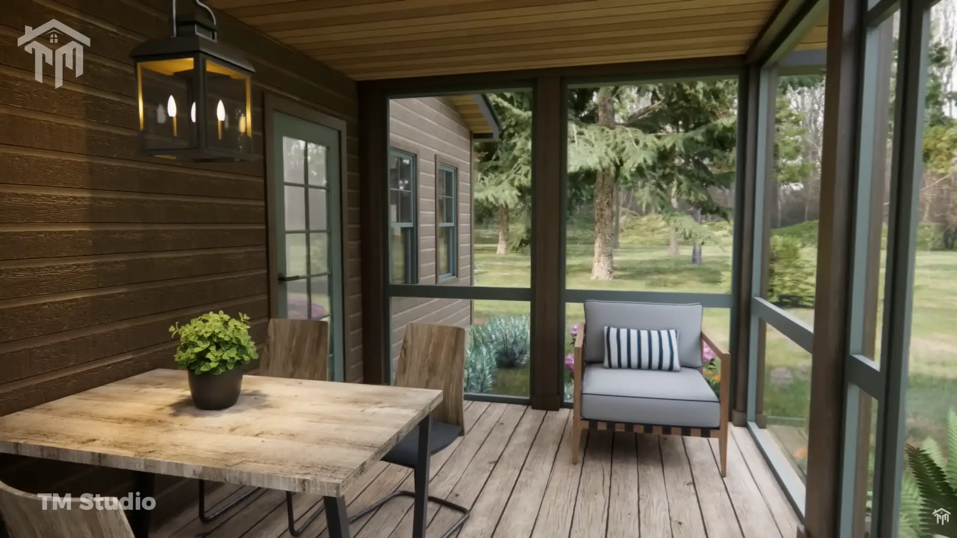 tm studio small house design 2 bedroom house plan