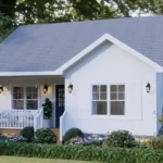 tm studio small house design 2 bedroom house plan