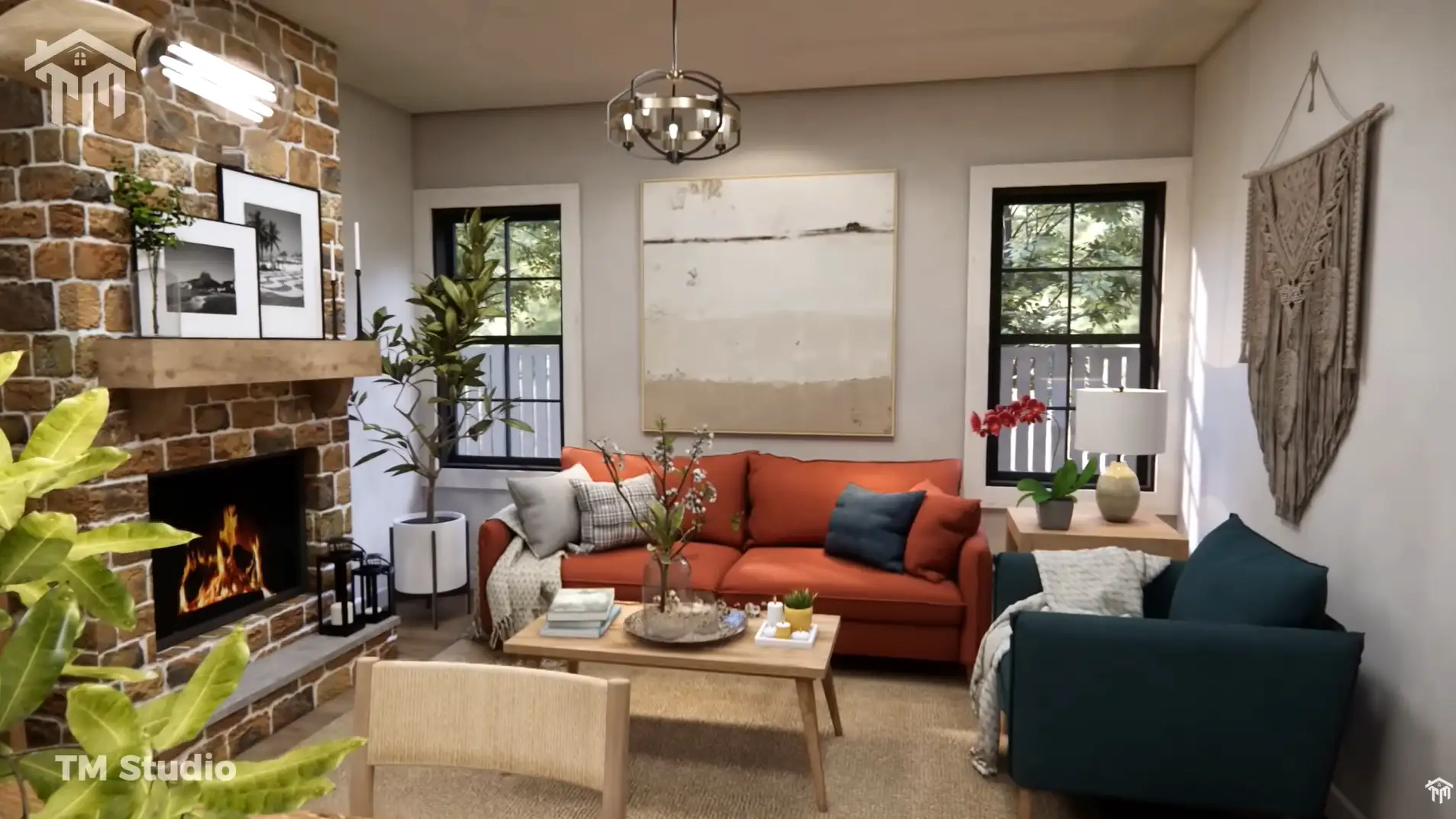 tm studio 2 bedroom house plan 830 Sq Ft (77m2) This Small House Has It All | Cozy and Charming...
