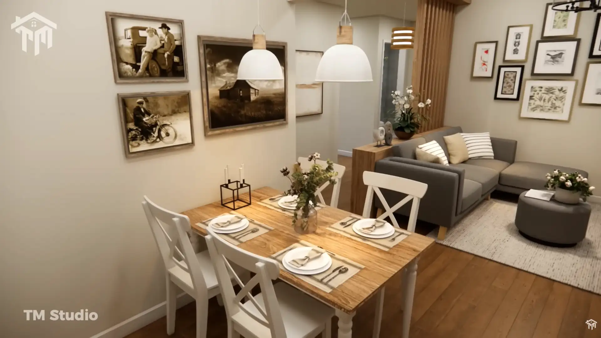 tm studio 2 bedroom house plan | TM Studio Small House Design