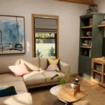 tm studio 2 bedroom house plan with loft bedroom