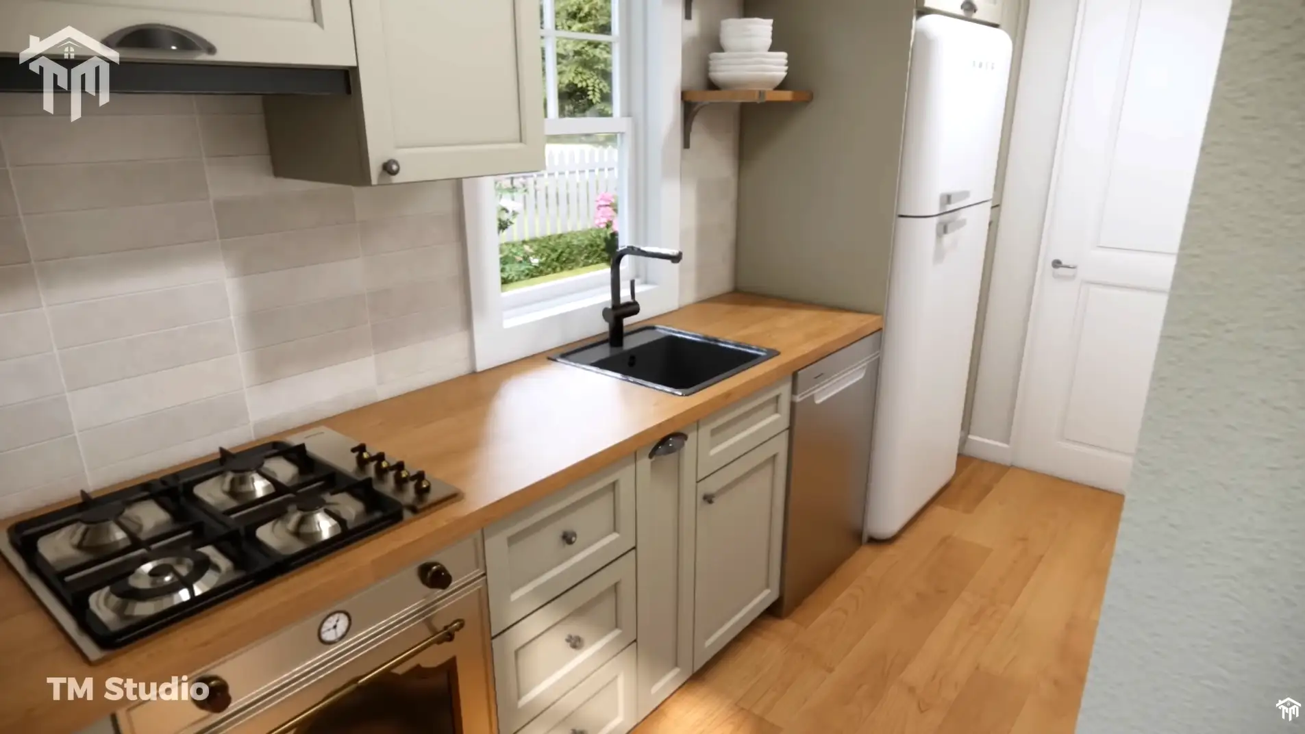 Tm studio 1 bedroom small house floor plan