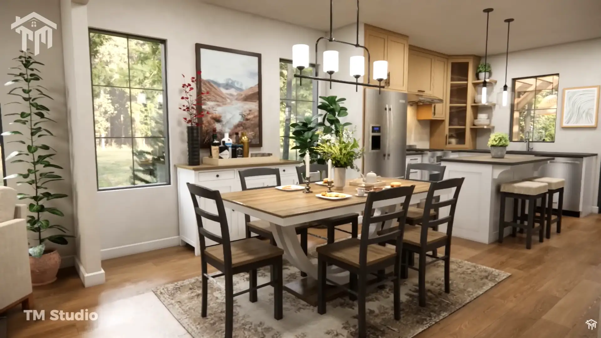 tm studio This COZY Small Home Will Make Your Heart MELT | A One-Level Masterpiece! floor plan