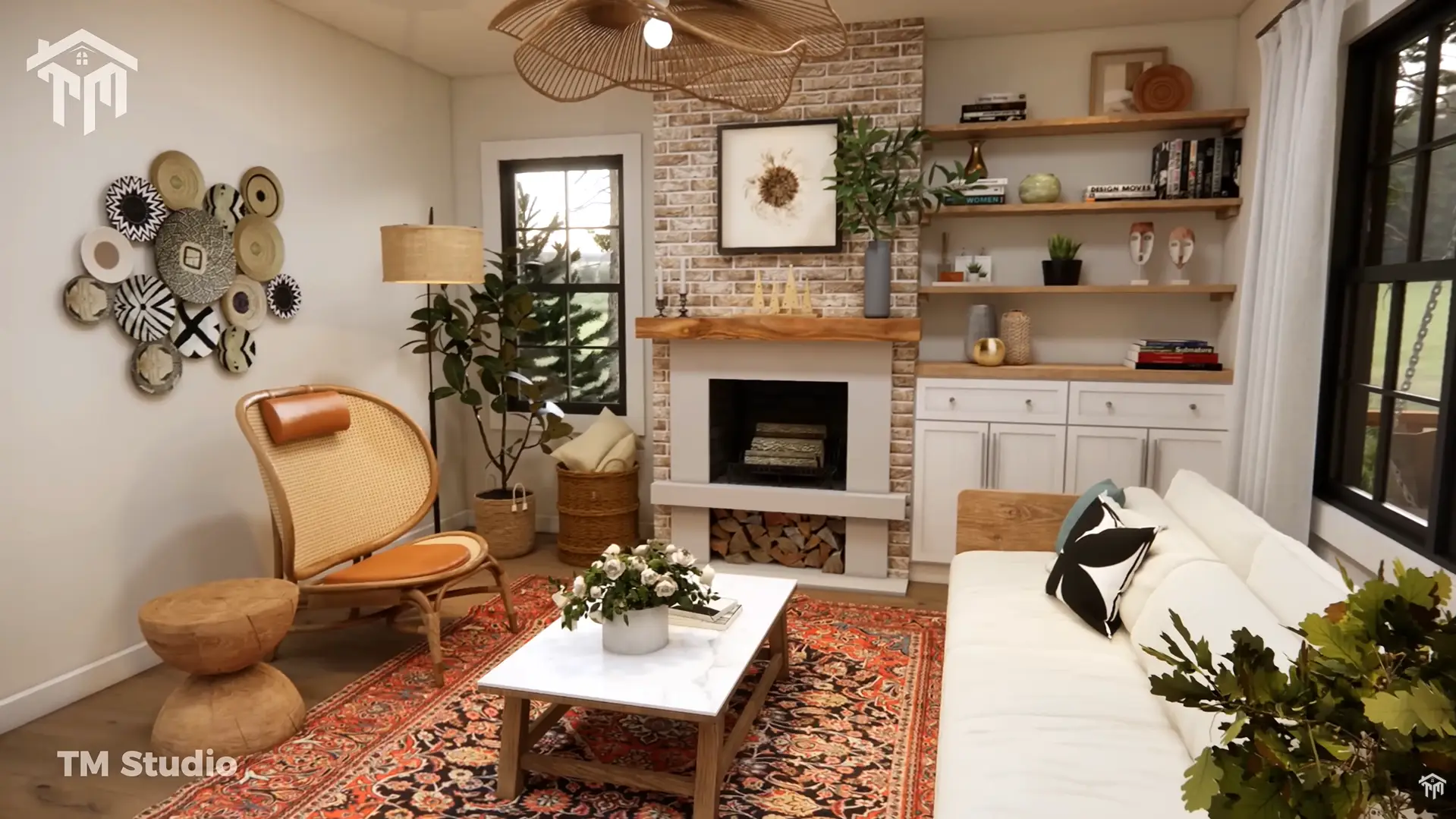 The Small House You’ve Been Dreaming Of: Sweet & Cozy Escape! (30'x36') tm studio 2 bedroom house plan